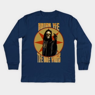 Bring Me the Bore Worms Kids Long Sleeve T-Shirt